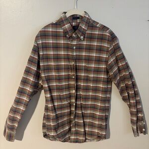 J. Crew Multicolor Plaid Button Down Shirt